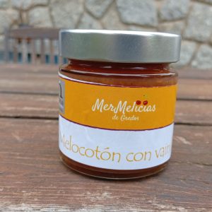 Mermelada de melocotón con vainilla